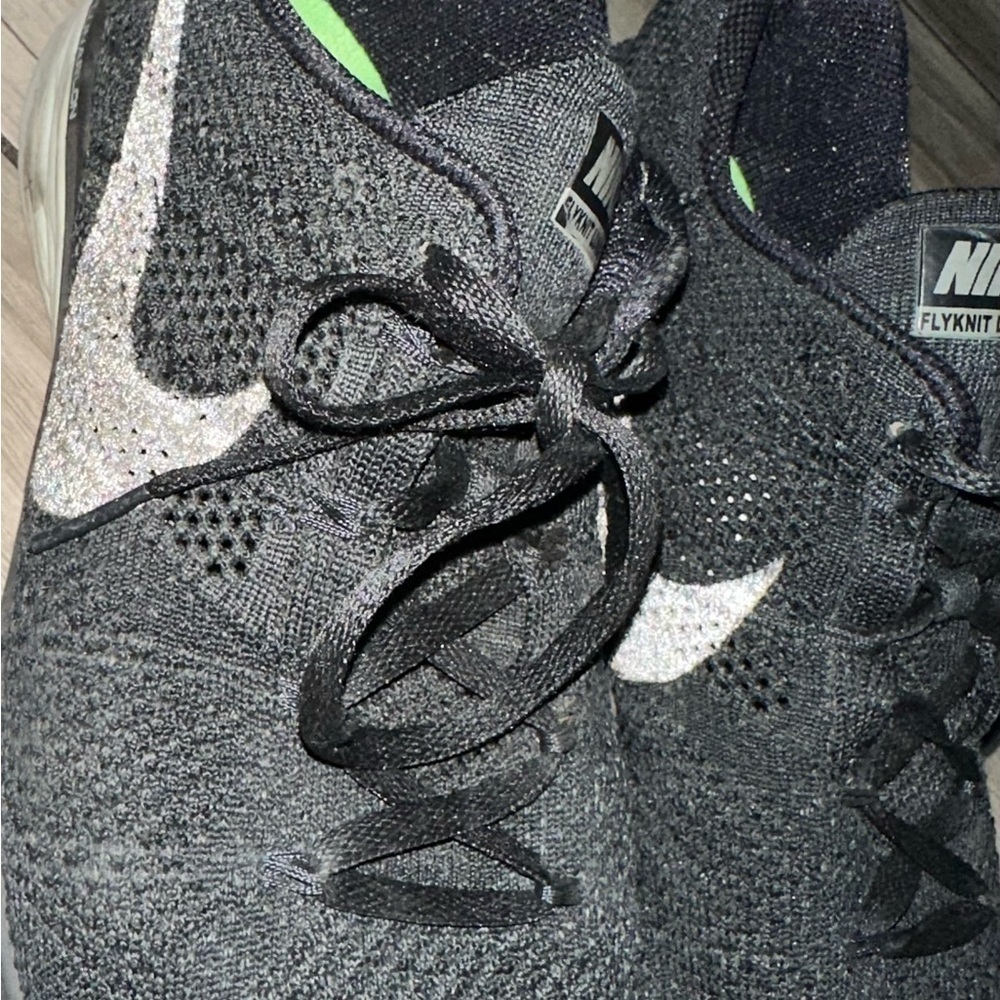 Nike Men’s Flyknit Lunar 3 LB 826837-003 Black Running Shoes Sneakers Size 11.5 - Picture 5 of 7